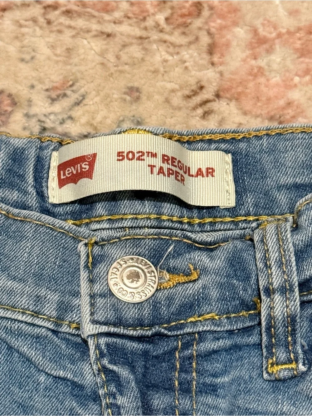 Levi's Light Blue Skinny Kids Jeans Size 14